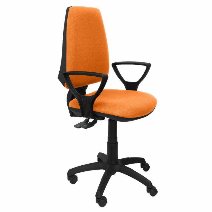 PIQUERAS Y CRESPO Silla Elche S bali naranja brazos fijos PIQUERAS Y CRESPO Silla Elche S bali naranja brazos fijos