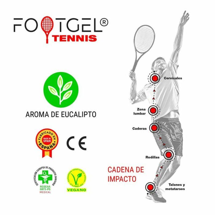 Plantillas FootGel 780038 35-38 Tenis Eucalipto 3 Plantillas FootGel 780038 35-38 Tenis Eucalipto 3