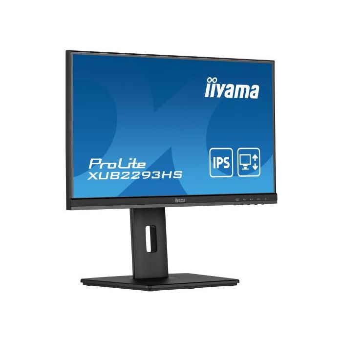 Iiyama ProLite XUB2293HS-B3 Monitor 21.5" IPS Full HD 1920x1080 100Hz 3ms Mate 1x VGA 1x HDMI 1x DP Negro 3