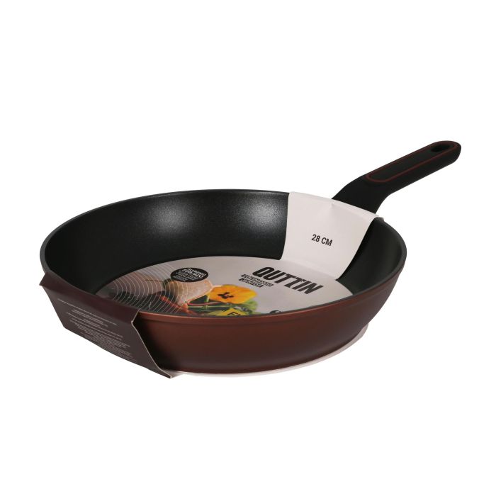 Quttin Sartén de Aluminio Forjado de 28 cm, con Mango Soft Touch, serie Full Saha, espesor 3.0 mm (6 Unidades) 5