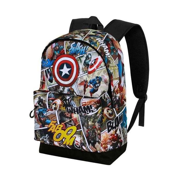 Karactermania Mochila Capitán América Comic 31 x18 x44 cm Ripstop 1 Karactermania Mochila Capitán América Comic 31 x18 x44 cm Ripstop 1