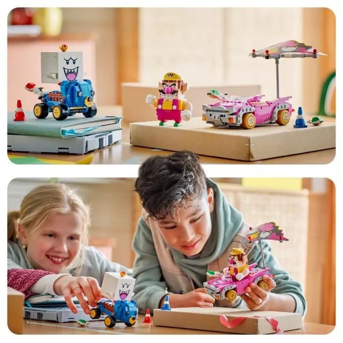 Lego Super Mario 72038 Mario Kart Wario y el Rey Boo Set de construcción para mayores de 8 años 4