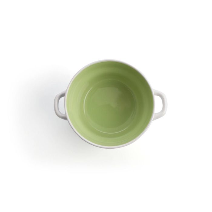 Quid Bol Cerámico Vita Bicolor 50 cL (6 Unidades) Decorado Apto Microondas Lavavajillas 2