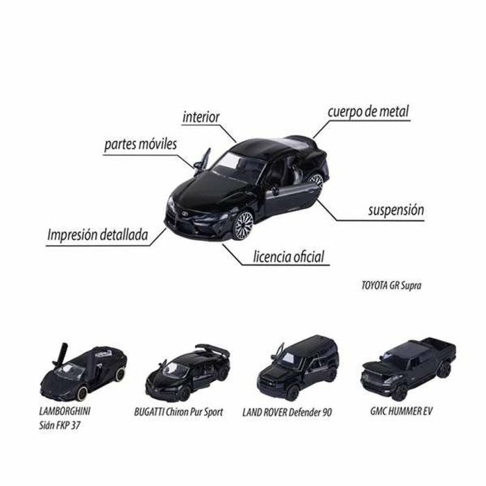 Coches majorette- giftpack 5 coches negros 2.0 6 Coches majorette- giftpack 5 coches negros 2.0 6