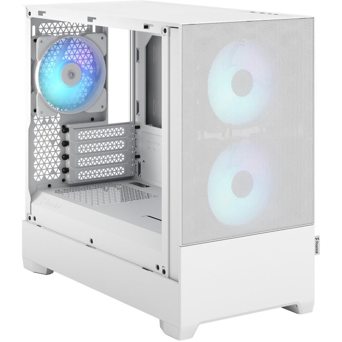 Fractal Design Pop Mini Air RGB TG Clear White Caja PC Mini Tower Blanca con Ventana y RGB 8