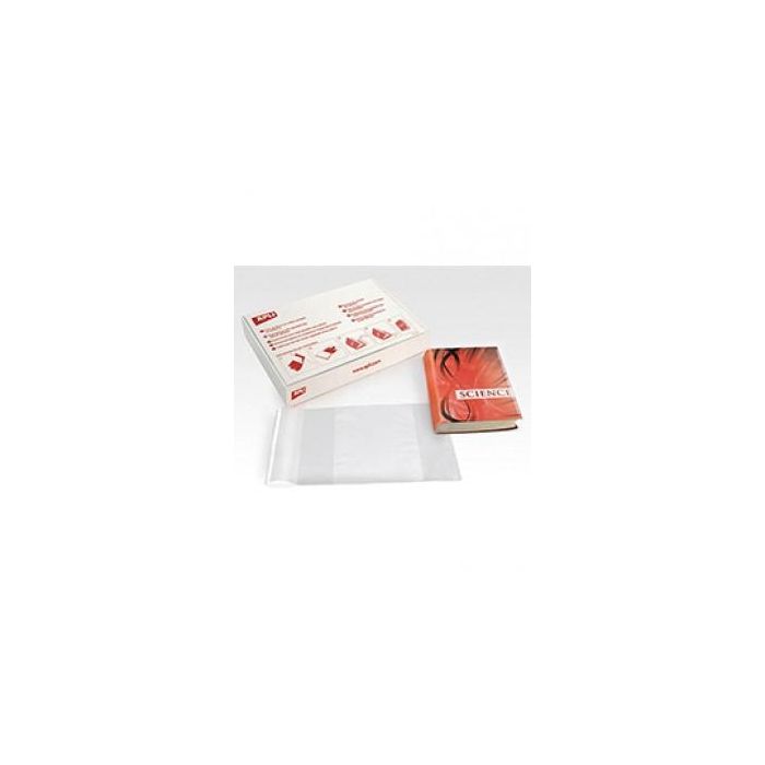 Apli Forro De Libros Con Solapa Ajustable 290 mm Pvc 130 Micras Caja 100 Ud Apli Forro De Libros Con Solapa Ajustable 290 mm Pvc 130 Micras Caja 100 Ud