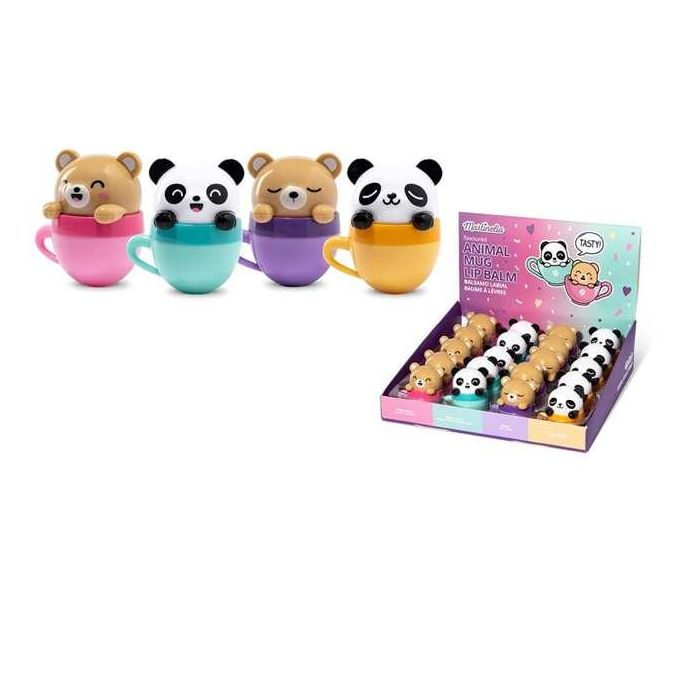 Idc Martinelia Cup Lip Balm Bálsamo Labial Hidratante en Forma de Taza con Animales para Labios Suaves y Protegidos 11
