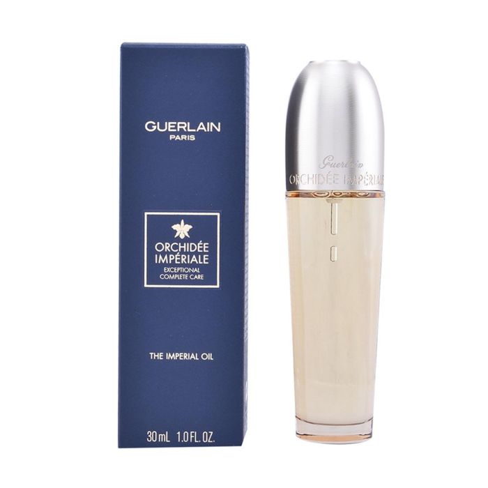 Guerlain ORCHIDÉE IMPÉRIALE Aceite Facial Reafirmante y Nutritivo para Mujer, Tratamiento Antiedad que Aporta Energía y Elasticidad a la Piel 30 ml