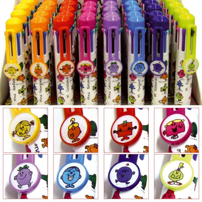 Monsieur Madame Bolígrafo 8 Colores Surtido Monsieur Madame 2 Monsieur Madame Bolígrafo 8 Colores Surtido Monsieur Madame 2