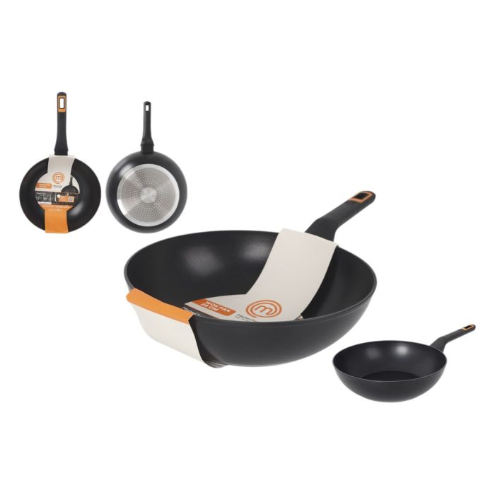 Sartén Wok MasterChef 28 cm (6 Unidades) 2 Sartén Wok MasterChef 28 cm (6 Unidades) 2