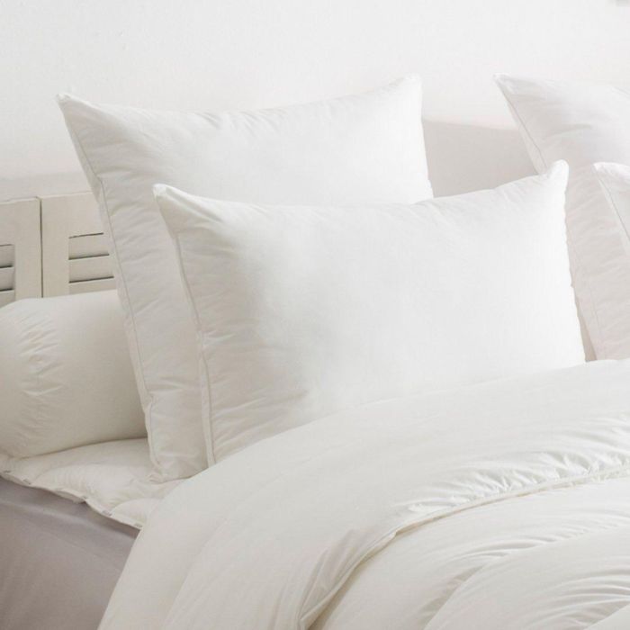 Dodo DOD3307419772878 - Juego de 4 almohadas grandes y suaves 60x60 cm 100% poliéster VOLUPT'AIR Blanco 3