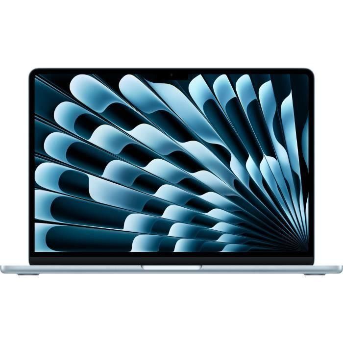 Apple - MacBook Air M4 de 13,6" (2025) - 24 GB de RAM - 512 GB de almacenamiento - CPU de 10 núcleos - GPU de 10 núcleos - Azul cielo Apple - MacBook Air M4 de 13,6" (2025) - 24 GB de RAM - 512 GB de almacenamiento - CPU de 10 núcleos - GPU de 10 núcleos - Azul cielo