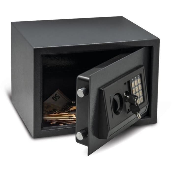SEGURIDAD LABORAL Caja fuerte electrónica con código 16L 25x35x25 cm 0 SEGURIDAD LABORAL Caja fuerte electrónica con código 16L 25x35x25 cm 0