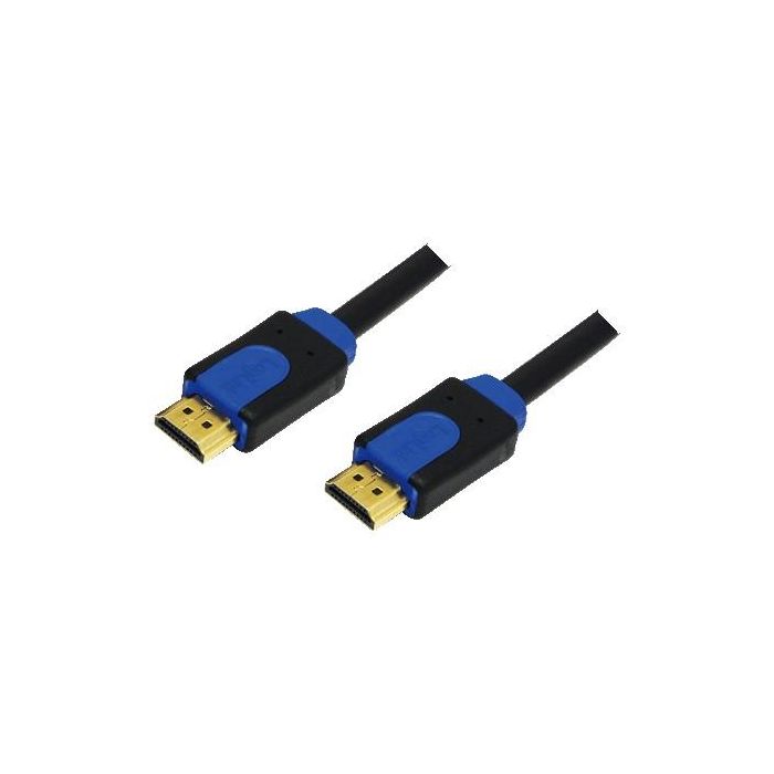 LogiLink Cable de Conexión HDMI (ST-ST) 5m Negro/Azul 4K