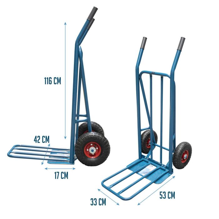 Carretilla Ferrestock Grip Acero 250 kg 4 Carretilla Ferrestock Grip Acero 250 kg 4