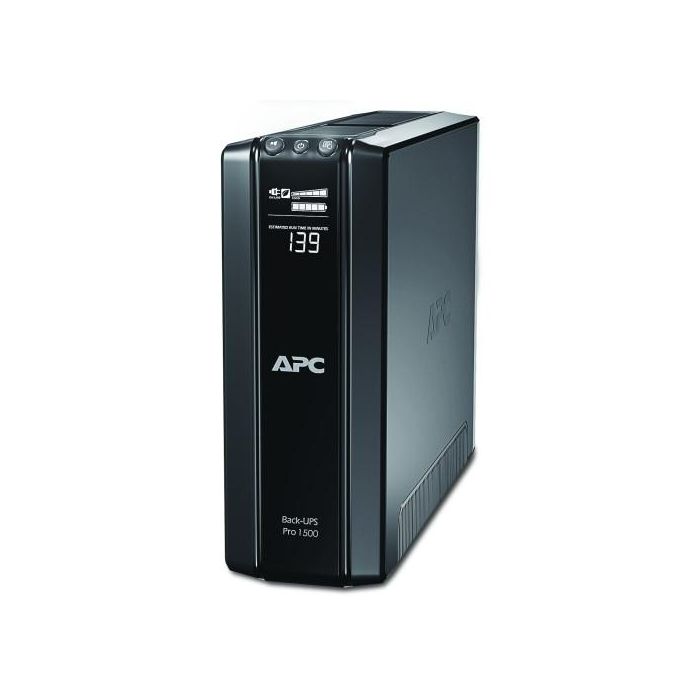 APC Back-UPS Pro 1.5 kVA 865 W Sistema de Alimentación Ininterrumpida (UPS) Línea Interactiva con 10 Salidas AC - BR1500GI 0 APC Back-UPS Pro 1.5 kVA 865 W Sistema de Alimentación Ininterrumpida (UPS) Línea Interactiva con 10 Salidas AC - BR1500GI 0