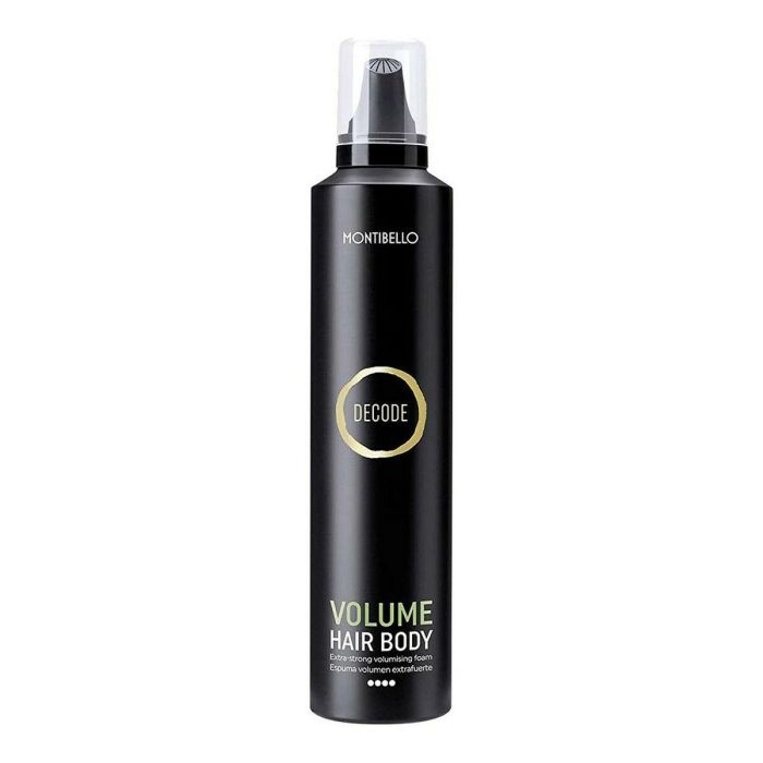 Montibel·lo Decode Volume Hair Body Espuma Extrafuerte Fijación 300ml Voluminizador Cabello