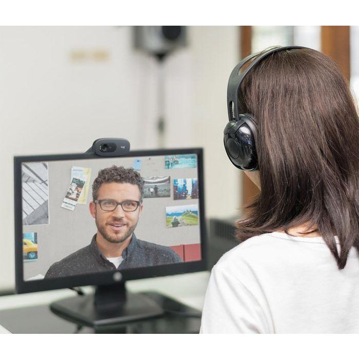 Logitech C505e Webcam Empresarial HD 720p con Micrófono Reducción Ruido, Corrección Luz Automática y Cable USB de 2m 3 Logitech C505e Webcam Empresarial HD 720p con Micrófono Reducción Ruido, Corrección Luz Automática y Cable USB de 2m 3
