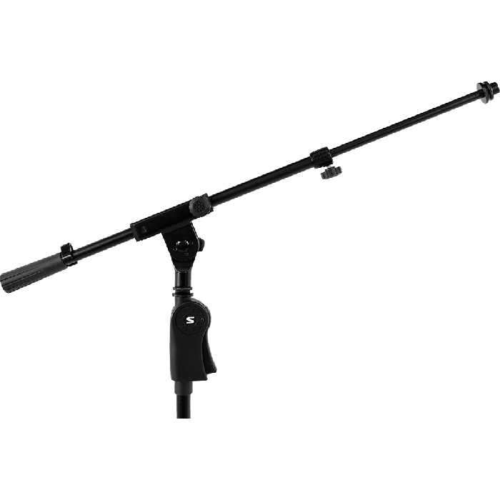 SBG Soporte de Micrófono de Suelo con Base Trípode, Altura Regulable 1143-1765mm y Mango Ergonómico 2