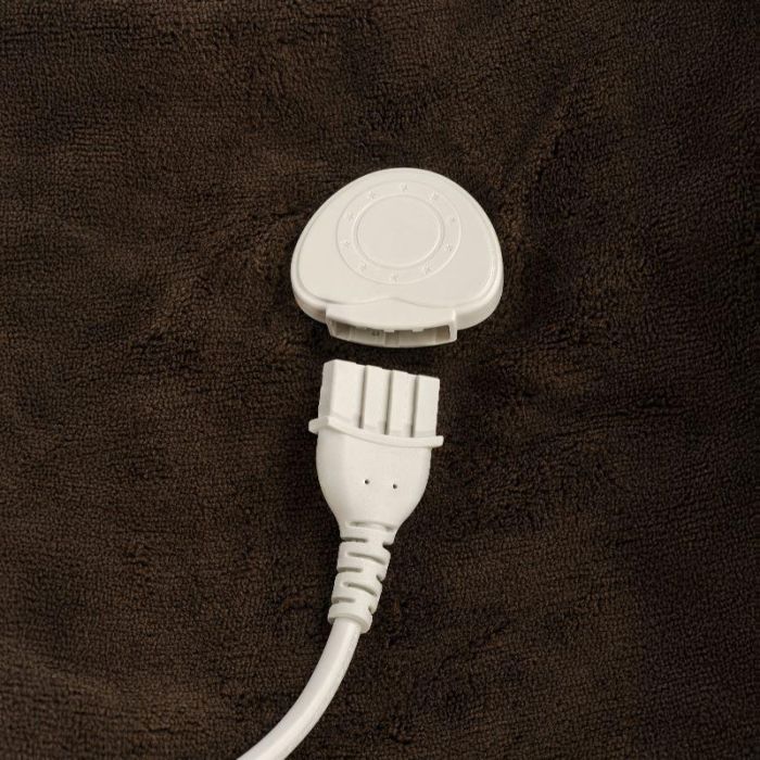 Avant Manta Eléctrica 160x120 cm 120W - 3 Niveles de Temperatura, Color Marrón Beige