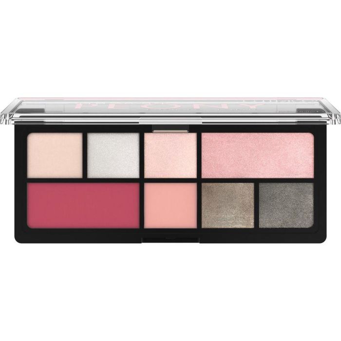 Catrice THE SOFT PEONY Paleta de Sombras de Ojo 9 gr con 8 Tonos Vibrantes y Acabados Mate y Brillantes 1