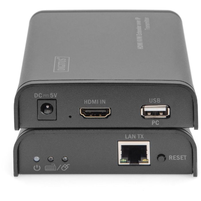 Digitus HDMI KVM Extender | Extensor de Señal 1080p Full HD a 120m sobre Cable de Red Cat 5/5E/6 | Función KVM USB & IP 1 Digitus HDMI KVM Extender | Extensor de Señal 1080p Full HD a 120m sobre Cable de Red Cat 5/5E/6 | Función KVM USB & IP 1