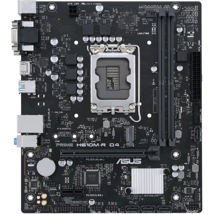 ASUS 90MB1B40-M0ECY0 Placa Base Intel H610M-R D4 para Socket LGA 1700, DDR4, Micro ATX 0 ASUS 90MB1B40-M0ECY0 Placa Base Intel H610M-R D4 para Socket LGA 1700, DDR4, Micro ATX 0
