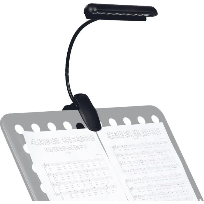 Lámpara Atril Flexible Clip - 9 Led´S 4
