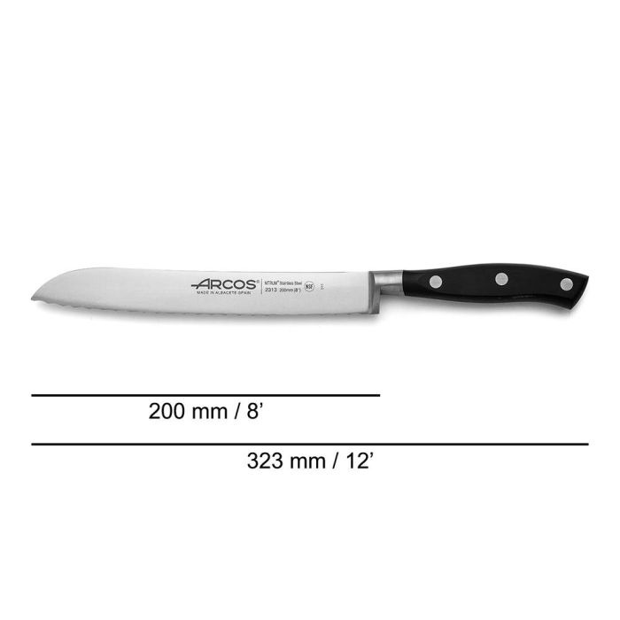 Cuchillo panero con sierra serie riviera 200 mm 1 Cuchillo panero con sierra serie riviera 200 mm 1