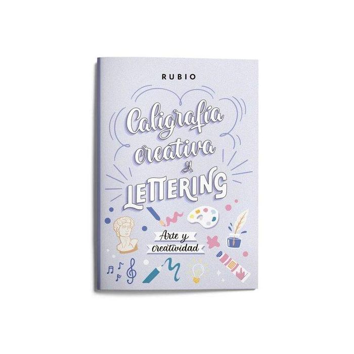 Rubio Cuaderno Lettering Caligrafía Creativa Arte y Creatividad, Ejercicios Progresivos para Descubrir Expresión Artística