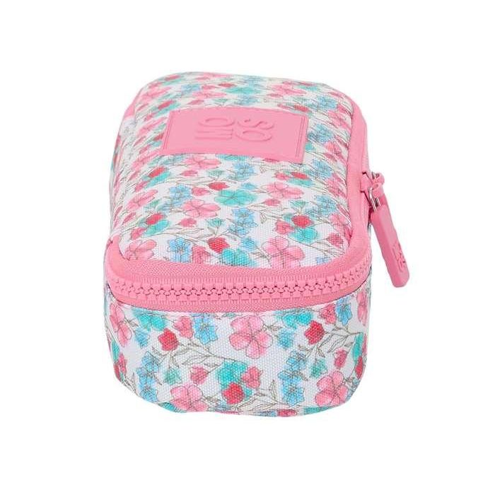 Estuche Escolar Moos Flores Multicolor 22 x 5 x 8 cm 2 Estuche Escolar Moos Flores Multicolor 22 x 5 x 8 cm 2