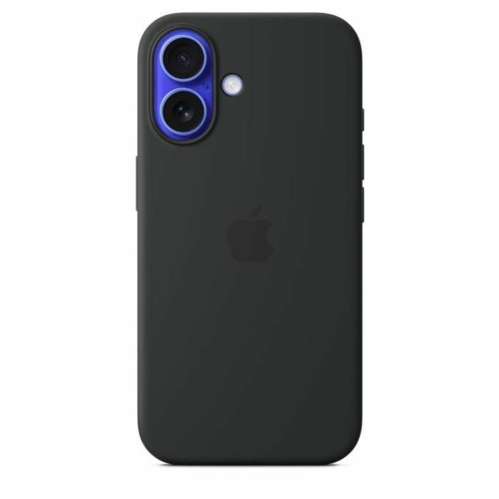 Apple iPhone 16 Funda de silicona con MagSafe Negra 0 Apple iPhone 16 Funda de silicona con MagSafe Negra 0