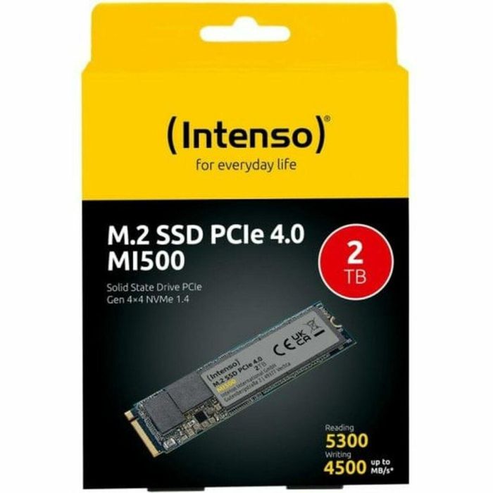 Intenso 3836470 unidad de estado sólido 2 TB M.2 PCI Express 4.0 NVMe 1 Intenso 3836470 unidad de estado sólido 2 TB M.2 PCI Express 4.0 NVMe 1