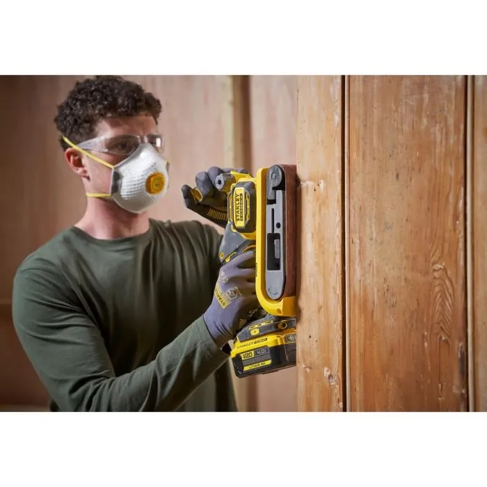 Stanley Fatmax Lijadora de banda SFMCW223B-XJ 18V con Batería de Litio (sin) 2