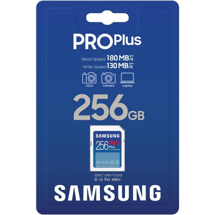 CARD Card 256GB Samsung XC PRO Plus (2023)(CL10) retail 4