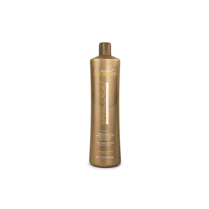Brasil Cacau Eco Keratin Paso 2 300ml - Alisado Sin Formol Anti-Frizz y Brillo Radiante
