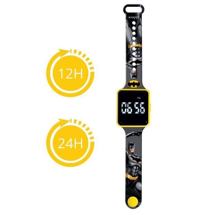 Lexibook - Batman - Reloj LED conectado - Pulsera ajustable 2 Lexibook - Batman - Reloj LED conectado - Pulsera ajustable 2