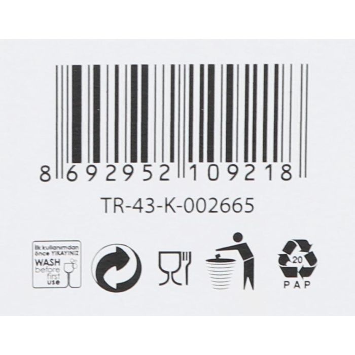 Lav Jarra con Tapa 1400 cc (6 Unidades)