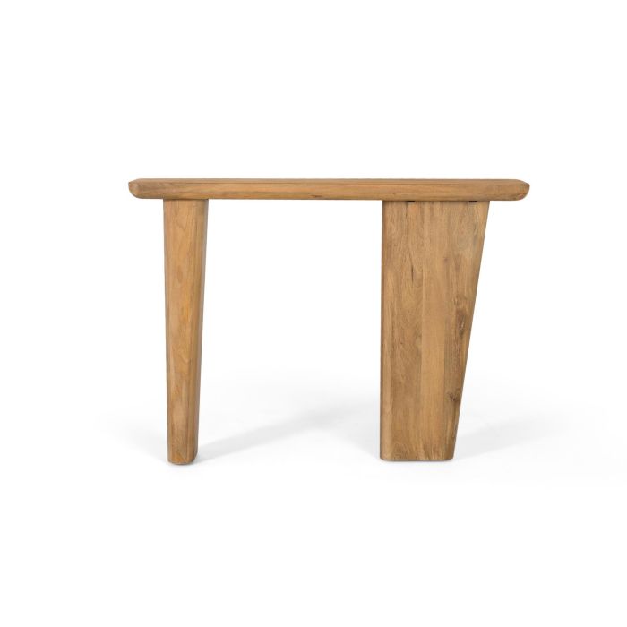 GINER Y COLOMER Consola Recibidor Madera de Mango Minimalista con Acabado Natural 0 GINER Y COLOMER Consola Recibidor Madera de Mango Minimalista con Acabado Natural 0