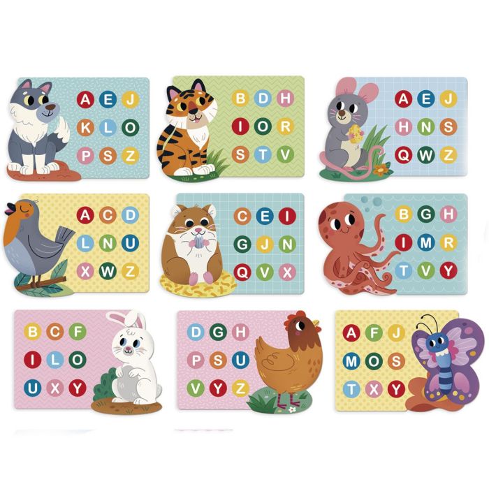 Diset Juego Bingo El Alfabeto 4 Diset Juego Bingo El Alfabeto 4