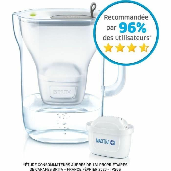 Brita Style 3 Cartuchos incluidos 1025894 Jarra de filtro 2,4L - Gris 3