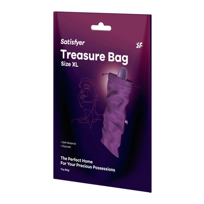 Accesorio Erótico Satisfyer Treasure Morado XL 1 Accesorio Erótico Satisfyer Treasure Morado XL 1
