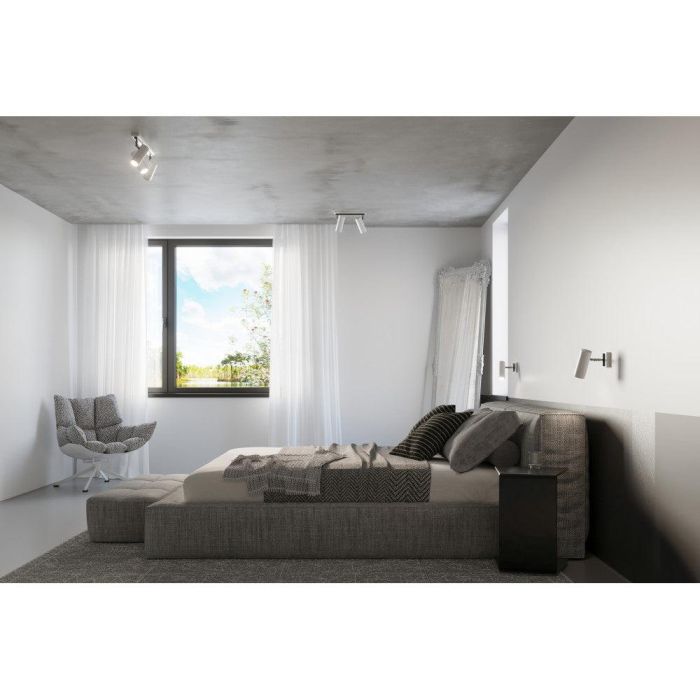 SOL Lámpara de Techo "Direzione" SL.0495 Lámpara de Diseñadores con Pantalla Cilíndrica Clásica Universal