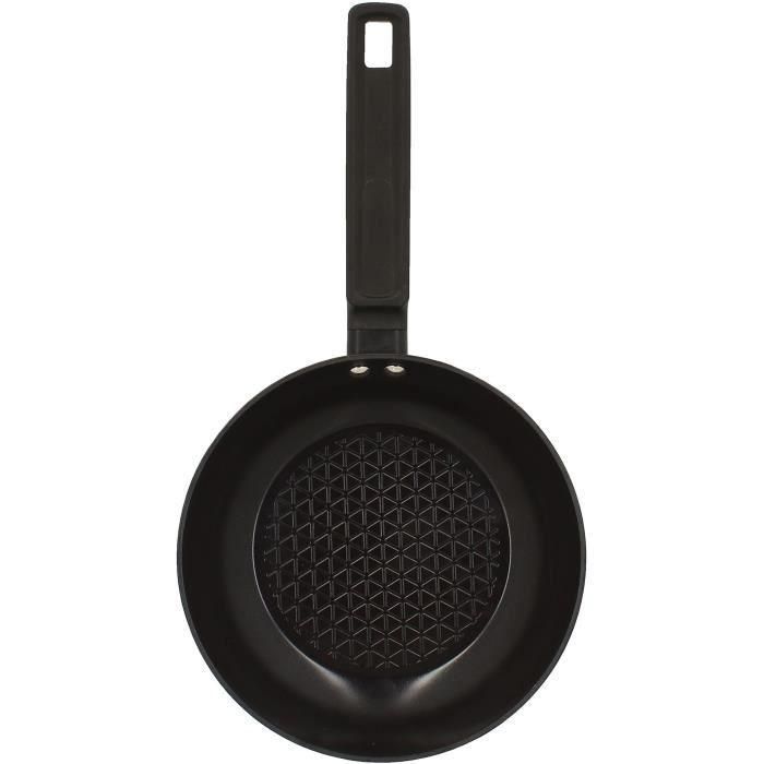 Sartén - MENASTYL - 6020635 - Aluminio forjado - 20 cm - Negro - Apto para todo tipo de fuegos, incluida inducción 2 Sartén - MENASTYL - 6020635 - Aluminio forjado - 20 cm - Negro - Apto para todo tipo de fuegos, incluida inducción 2