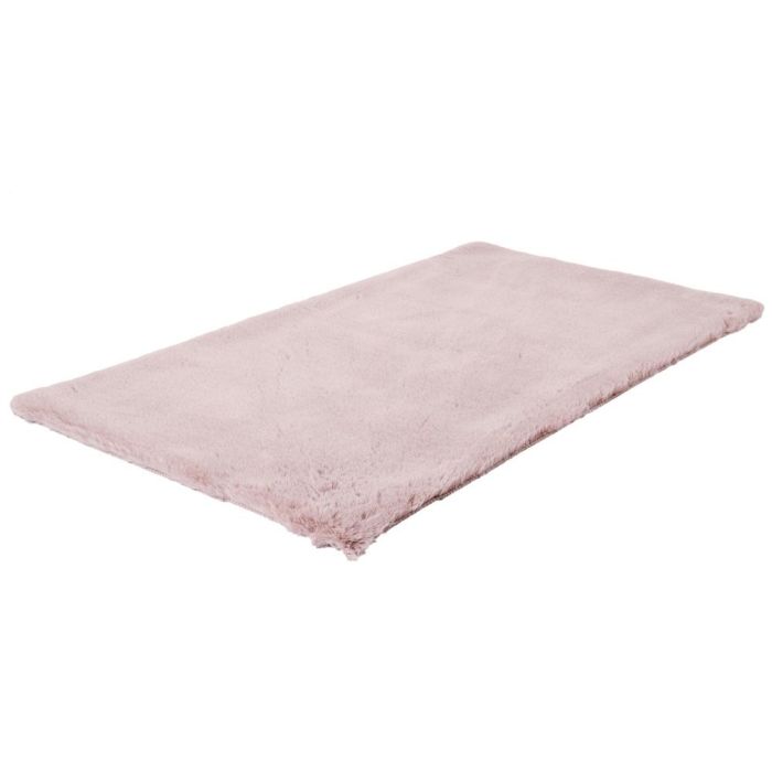 Home Deco Factory Alfombra Rosa 110x60 cm Pelo Imitación Poliéster Suave 4