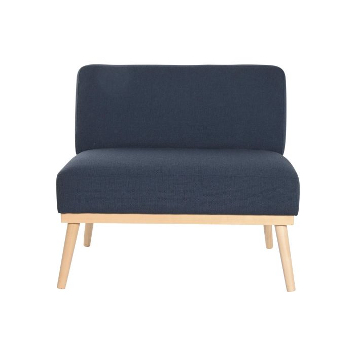 Sillon Scandi DKD Home Decor Azul Marino 66 x 72 x 80 cm 5