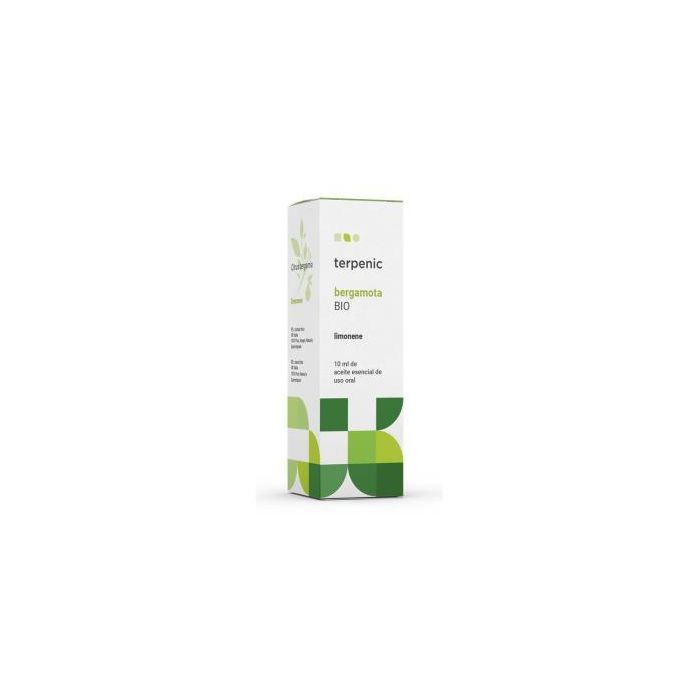 TERPENIC Aceite Esencial de Bergamota Alimentario Bio 10ml, 100% Puro de Citrus Bergamia de Italia
