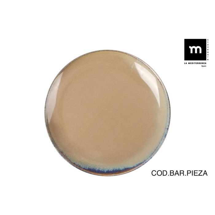 La Mediterranea Plato Llano de Vajilla Colección Cies Monaco 26 cm de Diámetro x 2 cm de Altura (6 Unidades)
