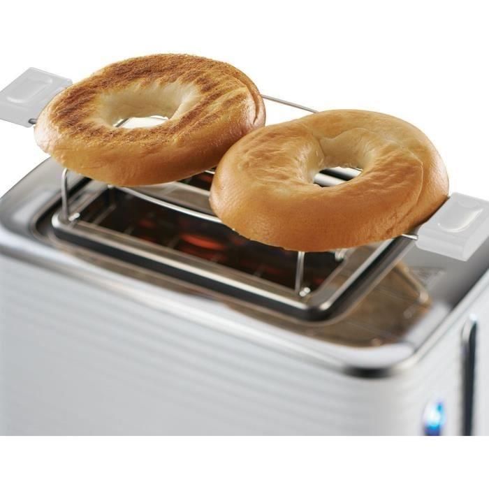Russell Hobbs Tostador Inspire 24370-56 Blanco - Función Levantar y Ver, Pan Congelado, Calientapanecillos, 1480W 2 Russell Hobbs Tostador Inspire 24370-56 Blanco - Función Levantar y Ver, Pan Congelado, Calientapanecillos, 1480W 2