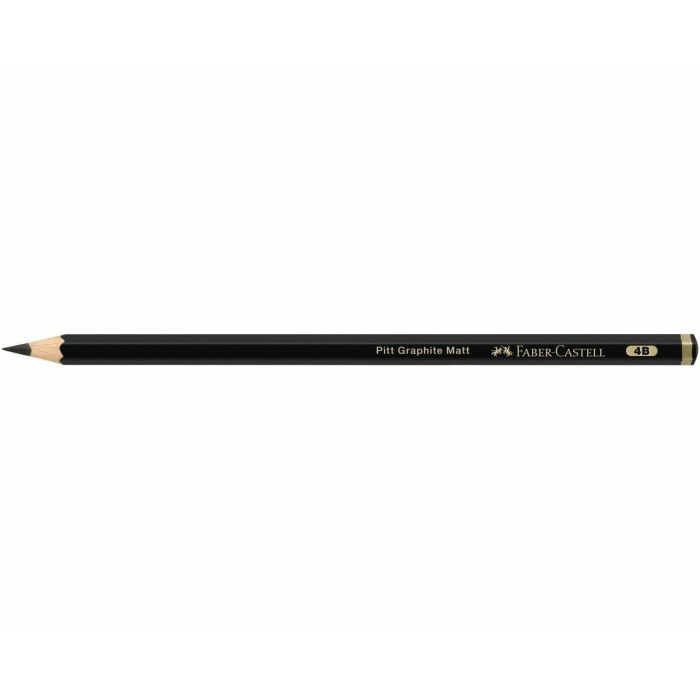 FABER-CASTELL Bleistift Pitt Graphite Matt 4B 12er 1 FABER-CASTELL Bleistift Pitt Graphite Matt 4B 12er 1